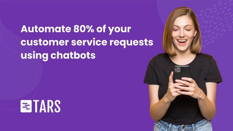 Automate 80% of your customer service with AI