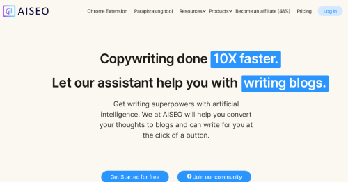 Copywriting 10x faster with AI