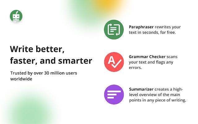 Write better, faster and smarter with Quillbot, try now for free